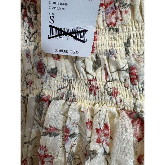 Free People Floral Maxi Dress - Cream and red - Picture 7 of 7